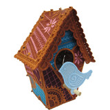 Patchwork Quilt Birdhouse