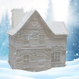 Winter Village Freestanding Victorian House