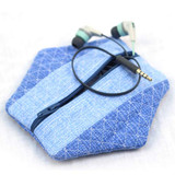 Patchwork Zipper Pouches