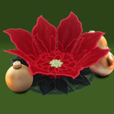 Freestanding Poinsettia Bowl