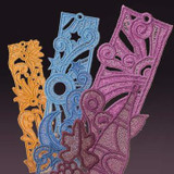 Freestanding Lace Ombre Bookmarks 2