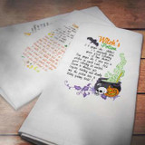 Halloween Recipe Towels