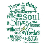 All a Twitter Emily Dickinson Saying