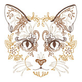 Flora Cat Face Large