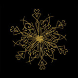 Linework Snowflake 2