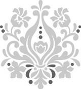 Wildflower Damask Medallion 2