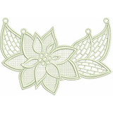FSL Poinsettia Necklace