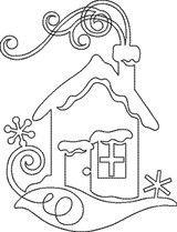 Winter Home Motif Triple Run