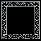 Handcrafted Monogram Frame 4