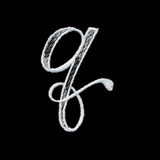 Handcrafted Lower Case Q