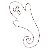 Linework Ghost Charm