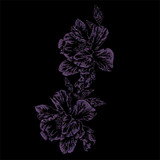 Violet Twilight Floral 2