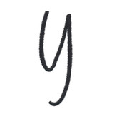 Penned Uppercase Y