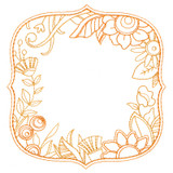 Floral Frame 4