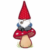 Toadstool Gnome Applique | 51211-14