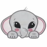 Boy Elephant Applique