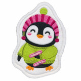 Penguin Candy Cane Holder