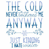 I Hate Winter