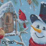 Happy Snowman by Dona Gelsinger