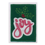 Joy Applique Card