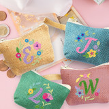 Mini Floral Monograms