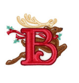 Holiday Monogram B