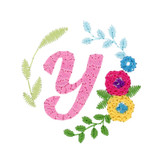 Mini Monogram Y