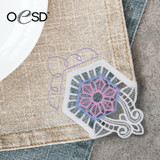 Winter Buildable Doilies & Napkin Corners