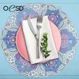 Winter Buildable Doilies & Napkin Corners