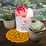 Freestanding Lace Coasters
