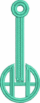 Medium Floral Pumpkin Anchor FSA