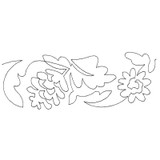 Pinecone Border Single Run