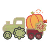 Harvest Tractor Applique