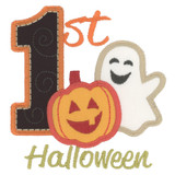 1st Halloween Applique