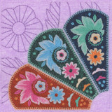 Flower Dresden Applique 8