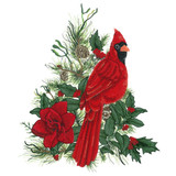Cardinal & Tree Trimmings