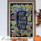 Let the Leaves Fall Tiling Scene by Shannon Roberts