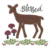 Blessed Deer Applique