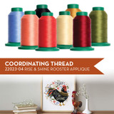 Rise and Shine Rooster  22023-04 - Coordinating Thread
