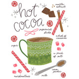 Hot Cocoa Treat Applique