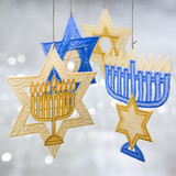 Freestanding Hanukkah Lace