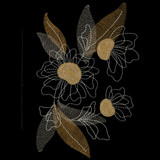 Floral 1 Applique Right