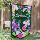 Spring Welcome Garden Flag