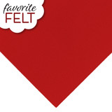 OESD Favorite Felt Red