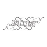 Fleur De Lis Straight Border | LA80262-05