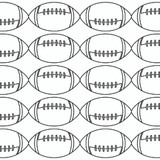 Football Straight Border 1 | LA80241-05