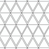 Geo Triangles Straight Border 4 | LA80216-12
