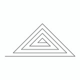 Greek Keys Triangle | LA80215-08