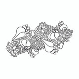 Seashells Pantograph | LA80250-04