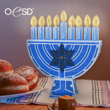 Freestanding Menorah